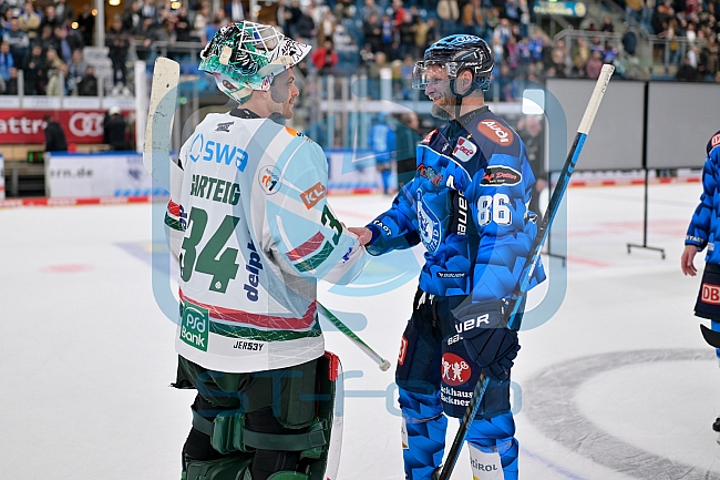 Eishockey, Herren, DEL, Saison 2025-2026, Spiel 19, ERC Ingolstadt - Augsburger Panther, 16.11.2025