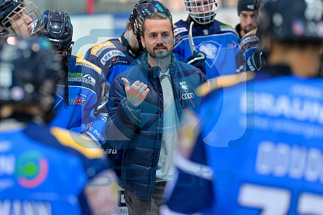 Eishockey, U20, DNL, Saison 2024-2025, Playoffs Halbfinale - Spiel 3, ERC Ingolstadt - Jungadler Mannheim, 22.03.2025