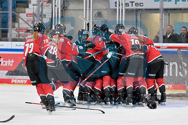 Eishockey, Frauen, EWHL Euro Cup, Saison 2025-2026, Finale, HK Budapest - ECDC Memmingen Indians, 19.10.2025