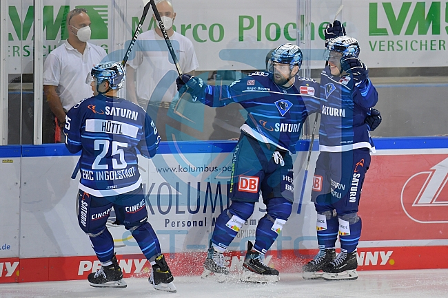 Vorbereitung, Gäubodencup, Eishockey, Herren, DEL, Saison 2021-2022, Grizzlys Wolfsburg - ERC Ingolstadt, 13.08.2021