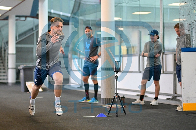 Eishockey, Herren, DEL, Saison 2023-2024, Vorbereitung, ERC Ingolstadt - Leistungstest, 05.08.2023