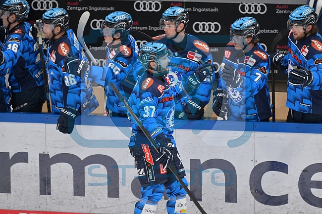 Eishockey, Herren, DEL, Saison 2025-2026, Playoffs Halbfinale, Spiel 5, ERC Ingolstadt - EHC Red Bull München, 25.09.2025