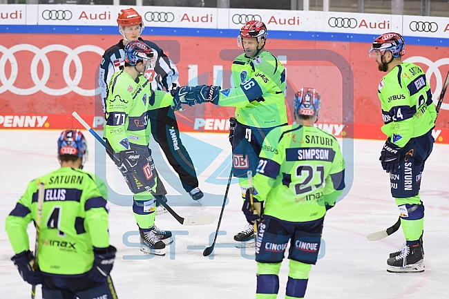 Eishockey, Herren, DEL, Saison 2020-2021, ERC Ingolstadt - Nürnberg Ice Tigers, 28.01.2021