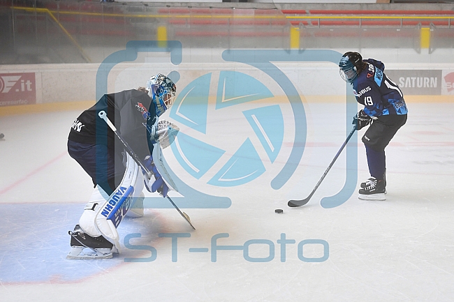 Fantraining mit Co-Trainer Tim Regan (ERC Ingolstadt), Vinschgau Cup, 24.08.2019