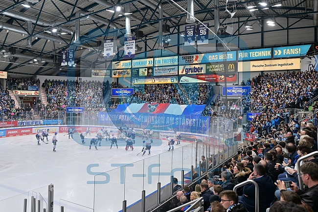 Eishockey, Herren, DEL, Saison 2022-2023, Playoff-Halbfinale - Spiel 5, ERC Ingolstadt - Adler Mannheim, 08.04.2023