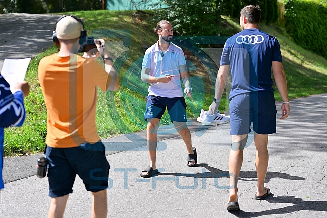 Eishockey, Herren, DEL, Saison 2023-2024, Vinschgau Cup, ERC Ingolstadt - Making-of MediaMarkt & Saturn Videos, 24.08.2023