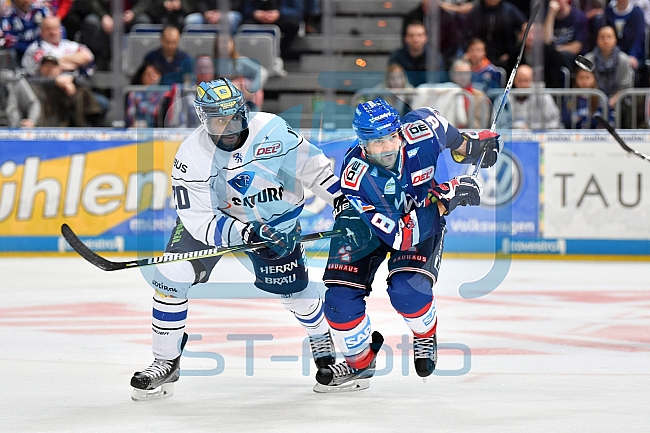 Adler Mannheim vs ERC Ingolstadt, Eishockey, DEL, Deutsche Eishockey Liga, Playoffs, Spiel 2, 16.03.2018