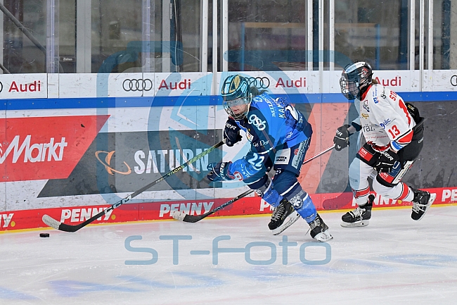 Eishockey, Frauen, DFEL, Playoffs, Finale, Spiel 1, Saison 2023-2024, ERC Ingolstadt - ECDC Memmingen Indians, 16.03.2024