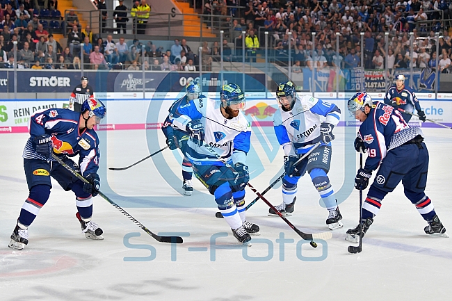 EHC Red Bull Muenchen vs ERC Ingolstadt, Eishockey, DEL, Deutsche Eishockey Liga, Spieltag 9, 07.10.2018