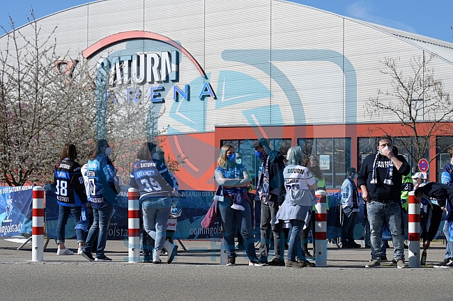 Playoffs, Eishockey, Herren, DEL, Saison 2020-2021, ERC Ingolstadt - EHC Red Bull München, 22.04.2021
