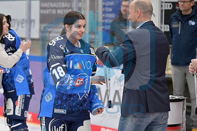 Eishockey, Frauen, DFEL, Playoffs, Finale, Spiel 3, Saison 2023-2024, ERC Ingolstadt - ECDC Memmingen Indians, 23.03.2024