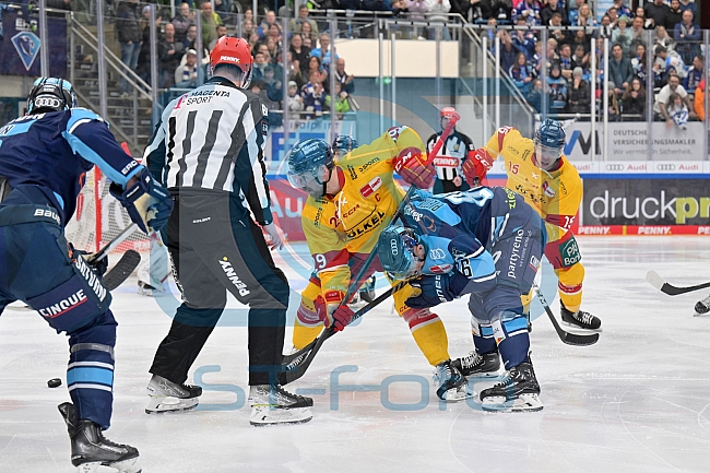 Eishockey, Herren, DEL, Saison 2022-2023, Playoff-Viertelfinale - Spiel 3, ERC Ingolstadt - Düsseldorfer EG, 19.03.2023