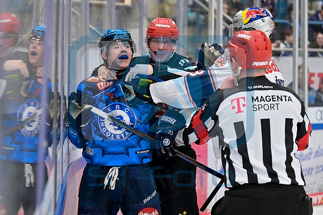 Eishockey, Herren, DEL, Saison 2025-2026, Playoffs, Viertelfinale, Spiel 4, ERC Ingolstadt - EHC Red Bull München, 31.03.2026