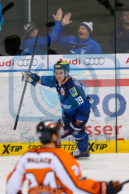 ERC Ingolstadt  - Grizzlys Wolfsburg, Eishockey, DEL, Deutsche Eishockey Liga, Spieltag 42, 31.01.2016