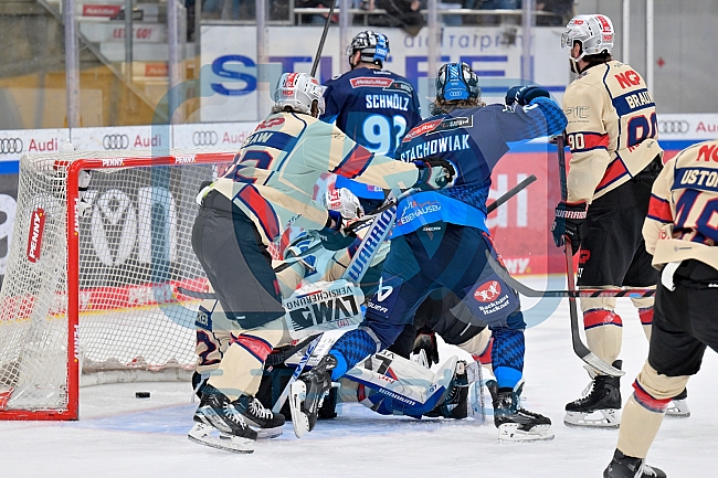 Eishockey, Herren, DEL, Saison 2024-2025, Playoffs Viertelfinale, Spiel 3, ERC Ingolstadt - Nürnberg Ice Tigers, 21.03.2025