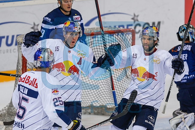 ERC Ingolstadt vs EHC Red Bull Muenchen, Eishockey, DEL, Deutsche Eishockey Liga, Spieltag 74, 12.03.2017