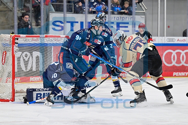 Eishockey, Herren, DEL, Saison 2024-2025, Playoffs Viertelfinale, Spiel 5, ERC Ingolstadt - Nürnberg Ice Tigers, 26.03.2025