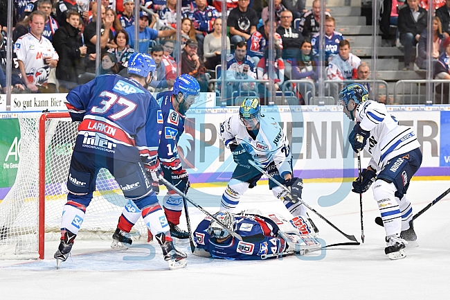 Adler Mannheim vs ERC Ingolstadt, Eishockey, DEL, Deutsche Eishockey Liga, Spieltag 10, 06.10.2017