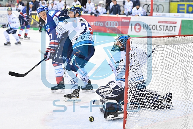 ERC Ingolstadt vs Adler Mannheim, Eishockey, DEL, Deutsche Eishockey Liga, Spieltag 28, 08.12.2017