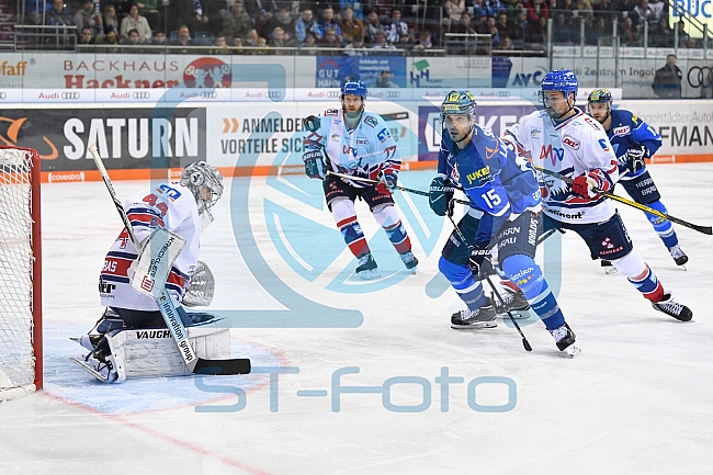 ERC Ingolstadt vs Adler Mannheim, Eishockey, DEL, Deutsche Eishockey Liga, Playoffs, Spiel 1, 14.03.2018