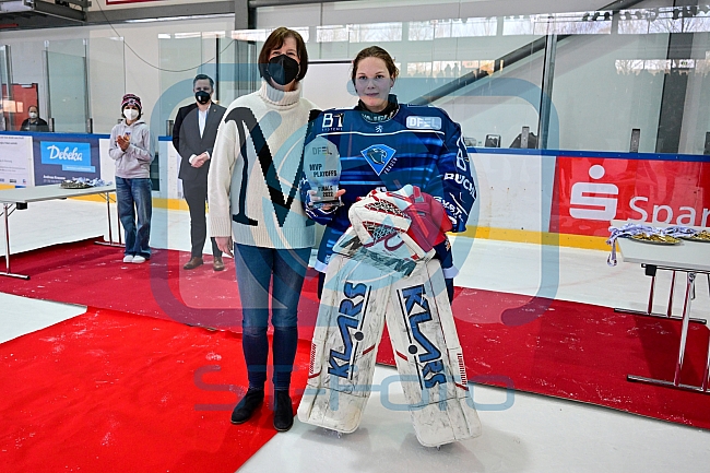 Eishockey, Frauen, DFEL, Playoffs Finale Spiel 4, Saison 2021-2022, ERC Ingolstadt - ECDC Memmingen Indians, 20.03.2022