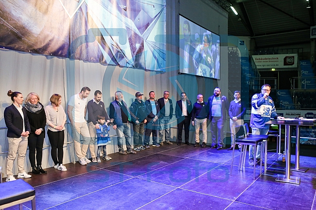 Abschlussfeier der Saison 2017 / 2018 in der Spielstaette des ERC Saturn Arena
