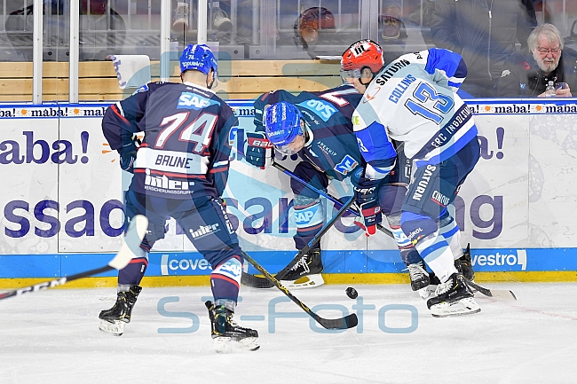 Adler Mannheim vs ERC Ingolstadt, Eishockey, DEL, Deutsche Eishockey Liga, Spieltag 28, 16.12.2018