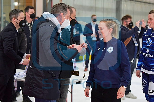 Eishockey, Frauen, DFEL, Playoffs Finale Spiel 4, Saison 2021-2022, ERC Ingolstadt - ECDC Memmingen Indians, 20.03.2022