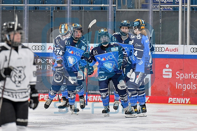 Eishockey, Frauen, DFEL, Saison 2023-2024, ERC Ingolstadt - Amsterdam Tigers, 06.01.2024