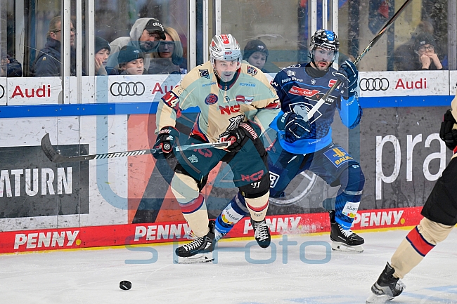 Eishockey, Herren, DEL, Saison 2024-2025, Playoffs Viertelfinale, Spiel 1, ERC Ingolstadt - Nürnberg Ice Tigers, 16.03.2025