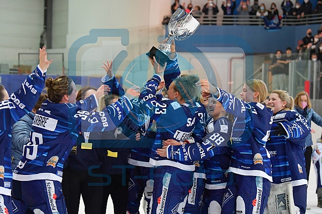 Eishockey, Frauen, DFEL, Playoffs Finale Spiel 4, Saison 2021-2022, ERC Ingolstadt - ECDC Memmingen Indians, 20.03.2022