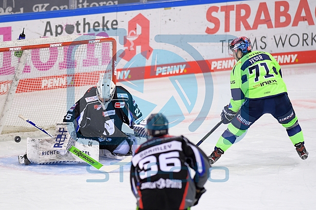 Eishockey, Herren, DEL, Saison 2020-2021, Straubing Tigers - ERC Ingolstadt, 31.01.2021
