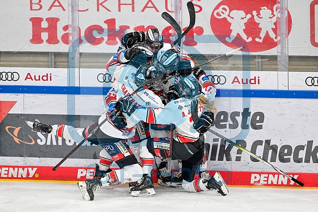 Eishockey, Frauen, DFEL, Playoffs, Finale, Spiel 3, Saison 2023-2024, ERC Ingolstadt - ECDC Memmingen Indians, 23.03.2024