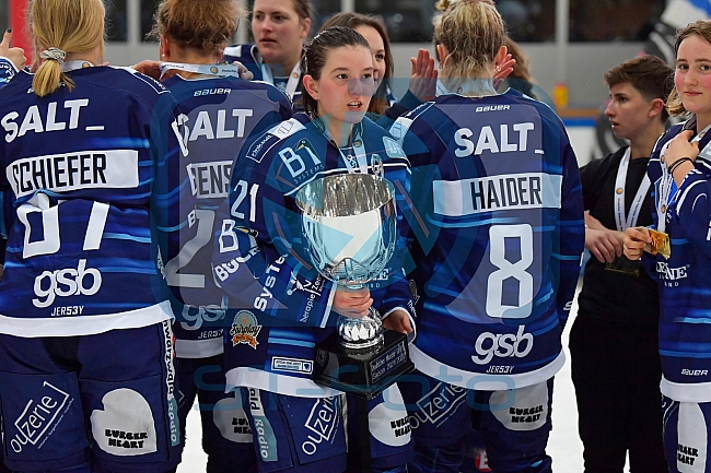 Eishockey, Frauen, DFEL, Playoffs Finale Spiel 4, Saison 2021-2022, ERC Ingolstadt - ECDC Memmingen Indians, 20.03.2022