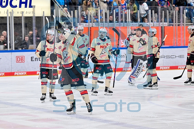 Eishockey, Herren, DEL, Saison 2024-2025, Playoffs Viertelfinale, Spiel 3, ERC Ingolstadt - Nürnberg Ice Tigers, 21.03.2025