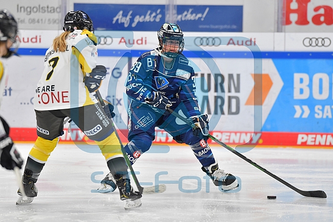 Eishockey, Frauen, DFEL, Saison 2021-2022, ERC Ingolstadt - Mad Dogs Mannheim, 24.10.2021