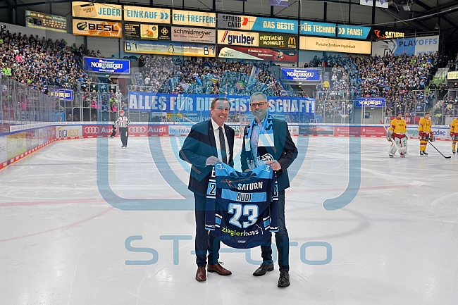 Eishockey, Herren, DEL, Saison 2022-2023, Playoff-Viertelfinale - Spiel 3, ERC Ingolstadt - Düsseldorfer EG, 19.03.2023