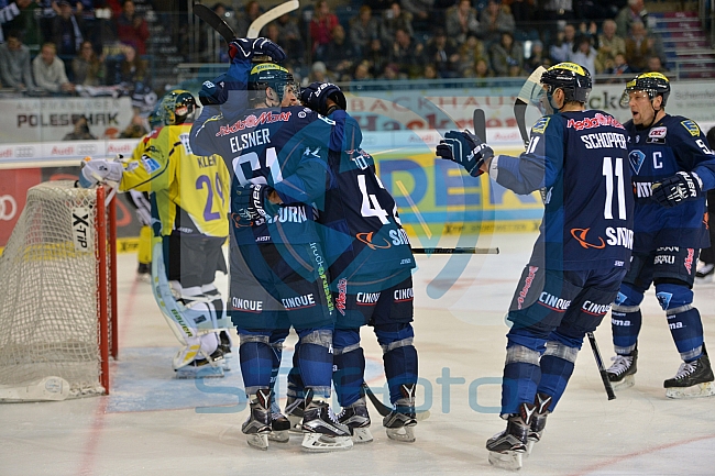 ERC Ingolstadt vs Krefeld Pinguine, Eishockey, DEL, Deutsche Eishockey Liga, Spieltag 6, 13.09.2015