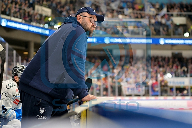 Eishockey, Herren, DEL, Saison 2024-2025, Playoffs Viertelfinale, Spiel 1, Nürnberg Ice Tigers - ERC Ingolstadt, 18.03.2025