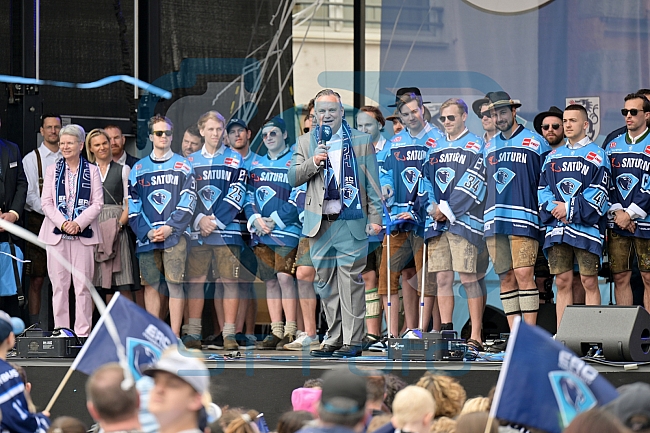 Eishockey, Herren, DEL, Saison 2022-2023, ERC Ingolstadt - Saisonabschlussfeier, 29.04.2023