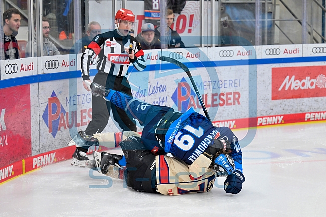 Eishockey, Herren, DEL, Saison 2024-2025, Playoffs Viertelfinale, Spiel 1, ERC Ingolstadt - Nürnberg Ice Tigers, 16.03.2025