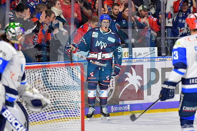 Adler Mannheim vs ERC Ingolstadt, Eishockey, DEL, Deutsche Eishockey Liga, Spieltag 28, 16.12.2018
