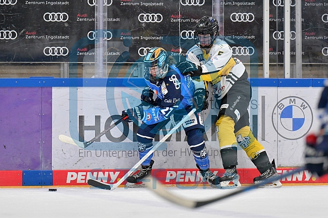 Eishockey, Frauen, DFEL, Saison 2023-2024, ERC Ingolstadt - Mad Dogs Mannheim, 18.02.2024