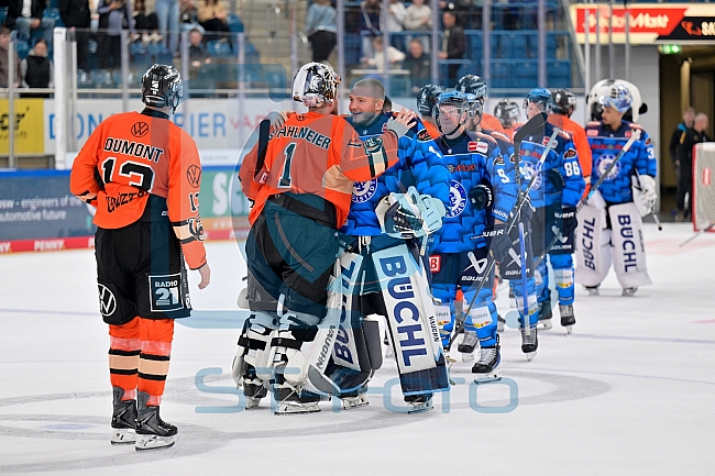 Eishockey, Herren, DEL, Saison 2025-2026, Playoffs Halbfinale, Spiel 3, ERC Ingolstadt - Grizzlys Wolfsburg, 19.09.2025