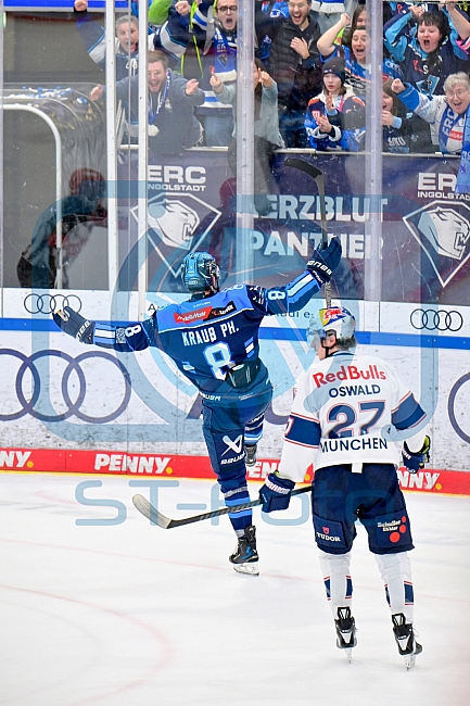 Eishockey, Herren, DEL, Saison 2025-2026, Playoffs, Viertelfinale, Spiel 6, ERC Ingolstadt - EHC Red Bull München, 04.04.2026