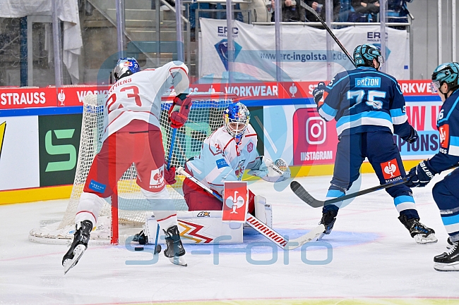 Hockey, Mens, CHL, Season 2025-2026, Regular Season, Round of 16, ERC Ingolstadt - EC Red Bull Salzburg, 12.11.2025