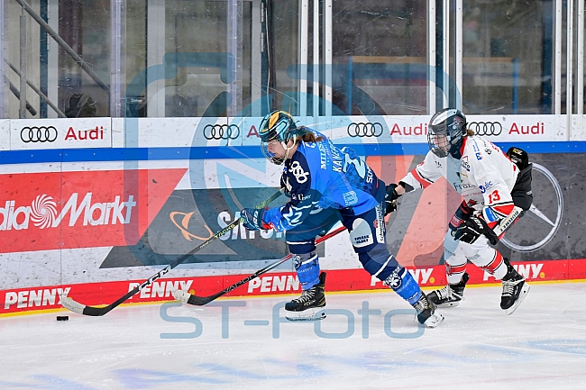 Eishockey, Frauen, DFEL, Playoffs, Finale, Spiel 1, Saison 2023-2024, ERC Ingolstadt - ECDC Memmingen Indians, 16.03.2024