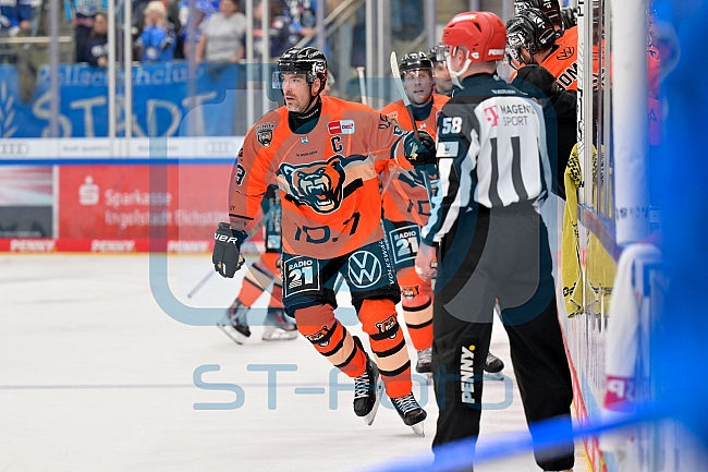 Eishockey, Herren, DEL, Saison 2025-2026, Playoffs Halbfinale, Spiel 3, ERC Ingolstadt - Grizzlys Wolfsburg, 19.09.2025