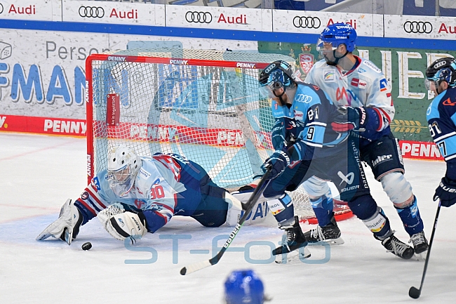 Eishockey, Herren, DEL, Saison 2022-2023, Playoff-Halbfinale - Spiel 1, ERC Ingolstadt - Adler Mannheim, 31.03.2023