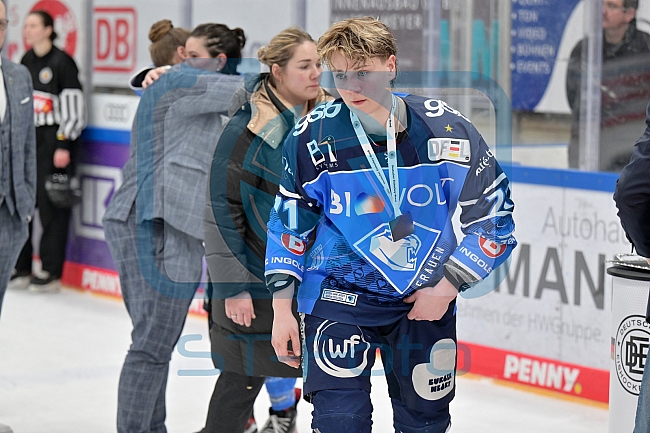Eishockey, Frauen, DFEL, Playoffs, Finale, Spiel 3, Saison 2023-2024, ERC Ingolstadt - ECDC Memmingen Indians, 23.03.2024